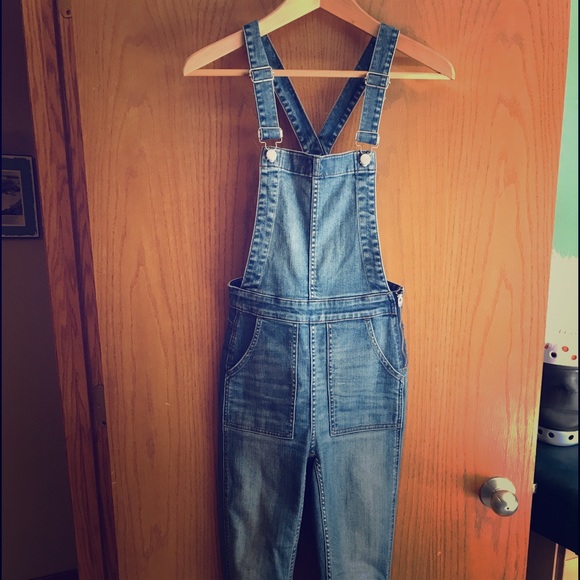 Madewell Denim - Madewell Indigo skinny overalls